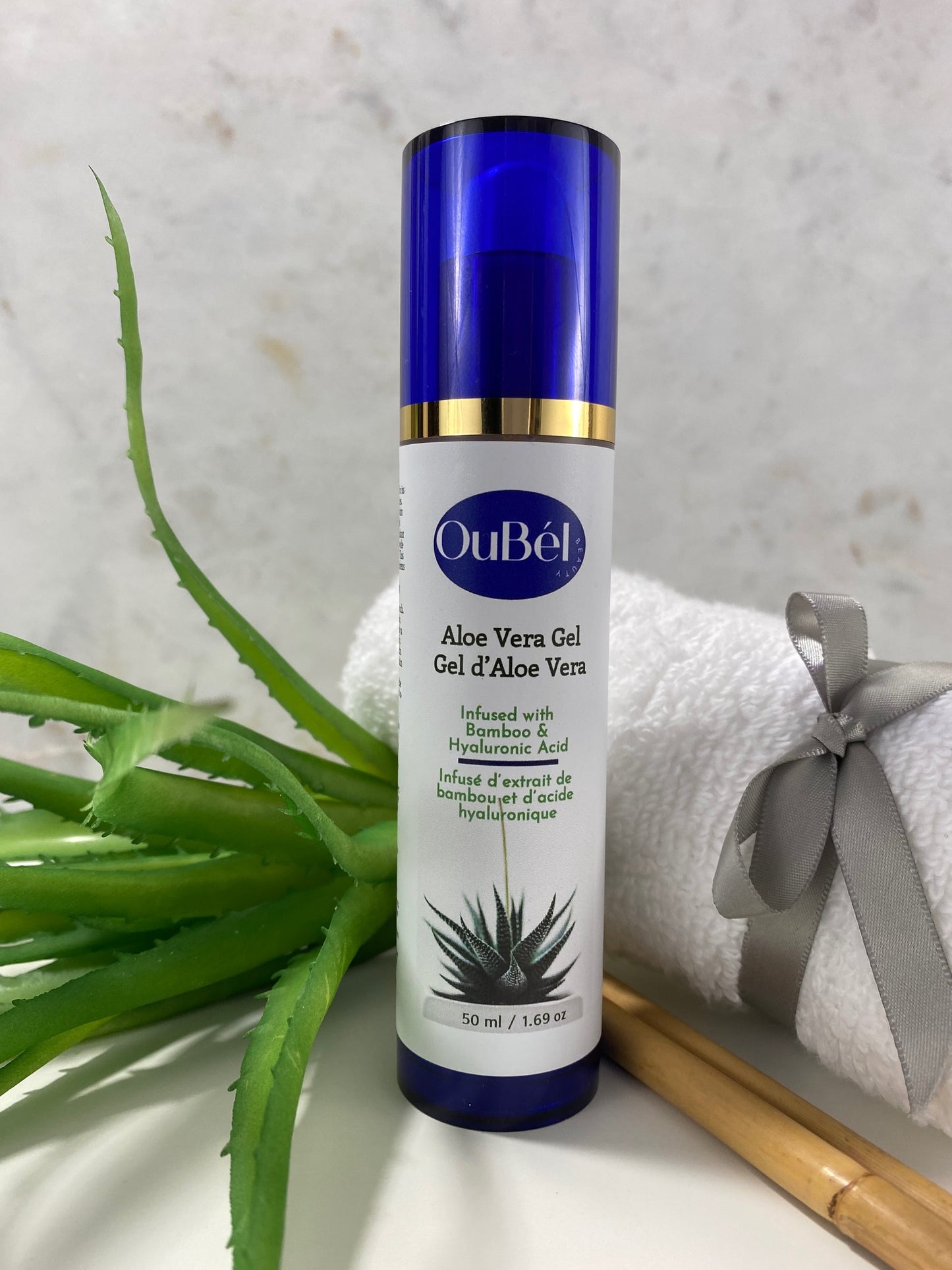Aloe Vera Gel- Infused with Bamboo & Hyaluronic Acid